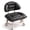 Black, variant on Zlinib Rolling Low Stool with Backrest, Cloud Comfort Swivel Stool,Gray | Rolling Stool with 360° Silent Swivel Casters, Pedicure Seat, Cloud-Soft Cushion for Home, Office, Garage, Shop, Library