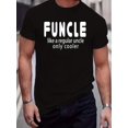 thumbnail image 1 of Camisetas gráficas "Funcle" para hombre, camisetas informales y holgadas para el verano, ropa informal de calle, camisetas informales, 1 of 5