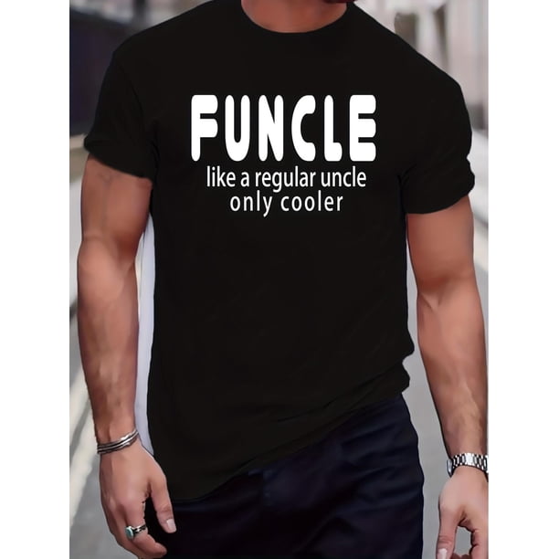 Camisetas gráficas "Funcle" para hombre, camisetas informales y holgadas para el verano, ropa informal de calle, camisetas informales