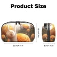 thumbnail image 5 of Snail USB Organizer Oxford Cloth Waterproof Electronic Gadget Storage Bag 5.9x9.44x3.14 in Hard Drive Case Portable Small Box Cell Phone Charger Cord Organizer, 5 of 6