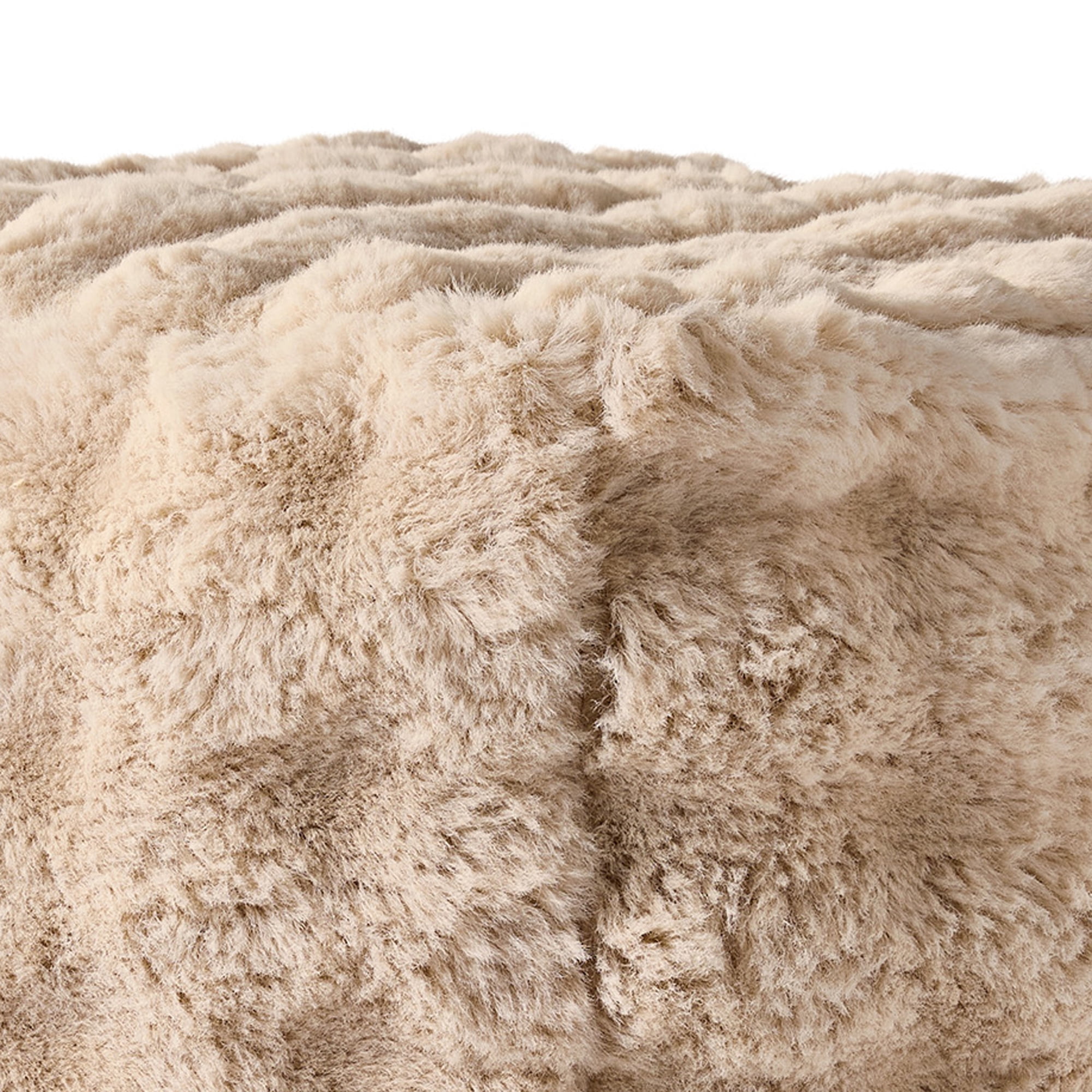Bubble Fur Pouf Cover