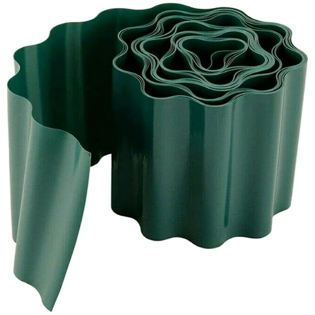 1 Rouleau de Bordure de Jardin Clôture en Plastique Créative pour Pelouse
