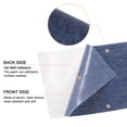 thumbnail image 4 of Parche de mezclilla Uxcell para reparación de jeans 4" por 59" parches termoadhesivos para reparación y decoración de ropa azul oscuro, 4 of 6