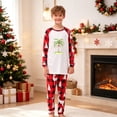 thumbnail image 2 of Family Christmas Pajamas Matching Sets Xmas Pjs Matching Christmas Pajamas for Family Cute Holiday Sleepwear Outfits Loungewear for Women Men Adults Couples, 2 of 8