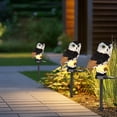 thumbnail image 3 of Solar Landscape Lighting Resin Owl Garden Stake Light Solar Powered Waterproof Outdoor Decorative Lamp Home Decor Collection, 3 of 6