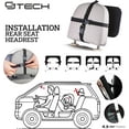thumbnail image 2 of Baby Car Mirror with 360° Rotation - 9.8" Convex Shatterproof Mirror for Baby Safety with Extra Wide & Clear View - Car Seat Rear Facing with Adjustable Straps, 2 of 7