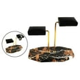 thumbnail image 3 of Watch stand made of leather and marble, suitable for every style and every 1, 3 of 7