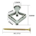 thumbnail image 3 of Coofit 50PCS Plastic Expansion Tube Butterfly Wall Expansion Tube with 50PCS Screw, 3 of 10