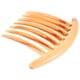 thumbnail image 4 of 2 peines de pelo con moño francés y dientes anchos, peine lateral de sujeción curva, accesorio para el cabello para mujeres y niñas, 4 of 7
