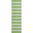 thumbnail image 2 of Addison Rugs Mayfield Washable Transitional Stripes Lime Runner Rug, 2'3" x 7'6", 2 of 5