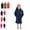 Blue (Kids), variant on Swim Parka for Youth and Adults | Towel-Lined Weatherproof Swimming Jacket for Men, Women, and Kids(Red XS)