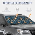 thumbnail image 4 of Saiise German Shepherd Dog for Foldable Car Sun Shades (2-Pack) Offer Sun Protection with an Easy-fold Design for Convenient Windshield Shading-Large, 4 of 6