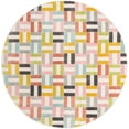 thumbnail image 3 of Unique Loom Whimsy Kids Collection Area Rug - Chicklets (7' 10" Round Multi/Black) Perfect For Kids Bed Room/Nursery Room/Living Room/Class Room/Play Room, 3 of 6