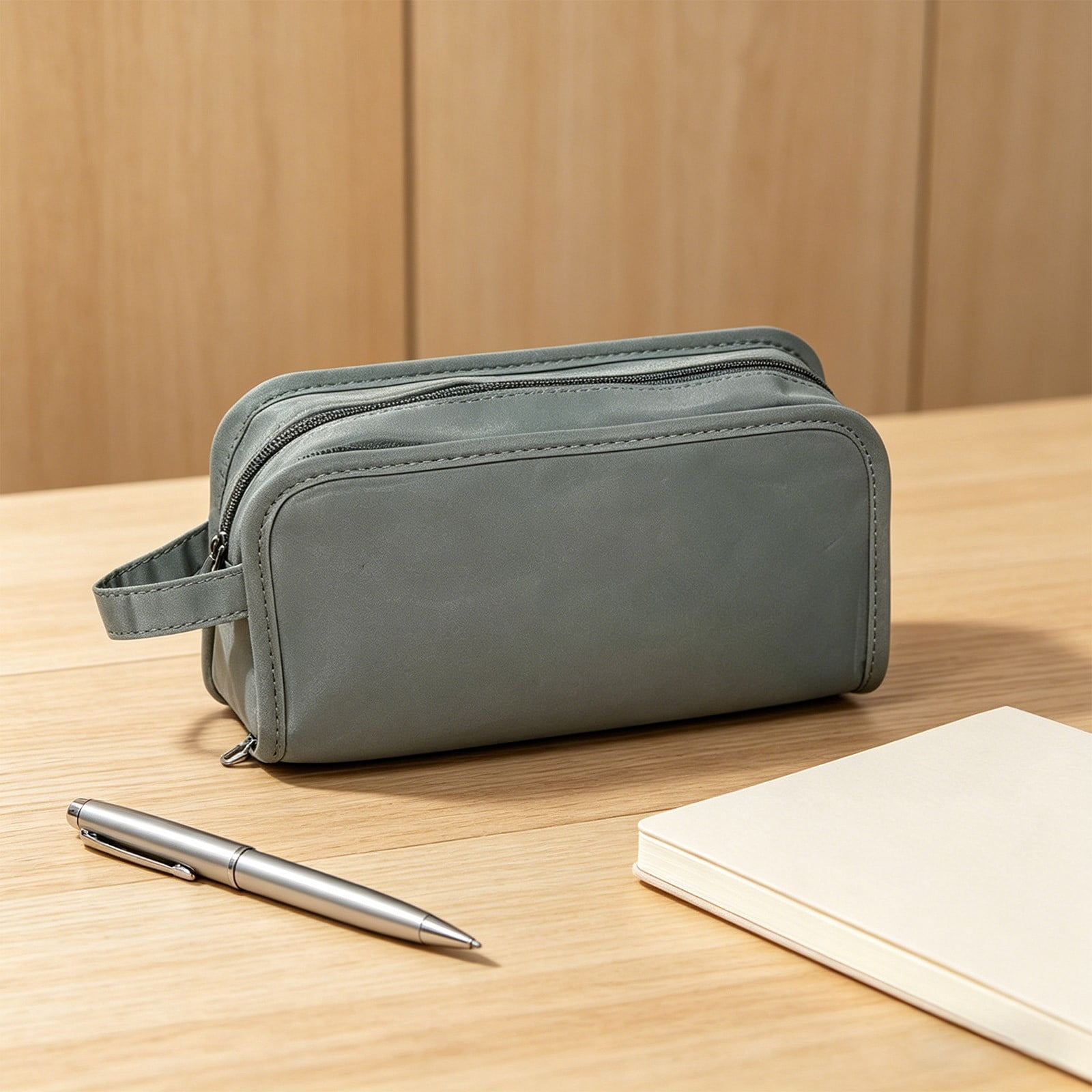 ZMKIAG High Capacity Pencil Pouch with Compartments & Multiple Pockets – Large Pencil Bag with Sturdy Zipper – Cute Pencil Case Organizer for Students