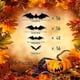 thumbnail image 4 of Pegatinas de murciélagos 3D para Halloween, 96 unidades, 4 tamaños diferentes, decoración de pared de murciélago aterrador para ventanas, paredes, puertas de casa., 4 of 5
