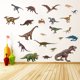 thumbnail image 1 of Adhesivos de pared con dibujos animados de dinosaurios, animales prehistóricos, habitación infantil, 1 of 3