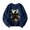 Z08-Navy, variant on Cute Halloween Sweatshirts For Toddler Boys Ghost Pumpkin Print Shirt Crewneck Long Sleeve Tops Preppy Pullover Kids Clothes Size 2-3T