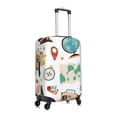 thumbnail image 3 of Vsdgher Travel1 Print Luggage Cover Washable Suitcase Cover Protector Anti-scratch Suitcase cover Fits 18-32 Inch Luggage, 3 of 8