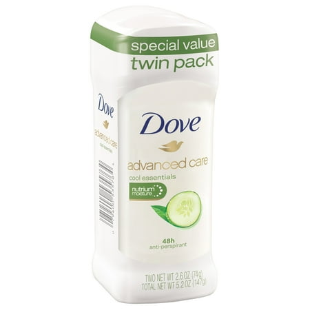 Dove Go Fresh Antiperspirant Cool Essentials for Women 48 Hour Deodorant Protection 2.6 oz 2