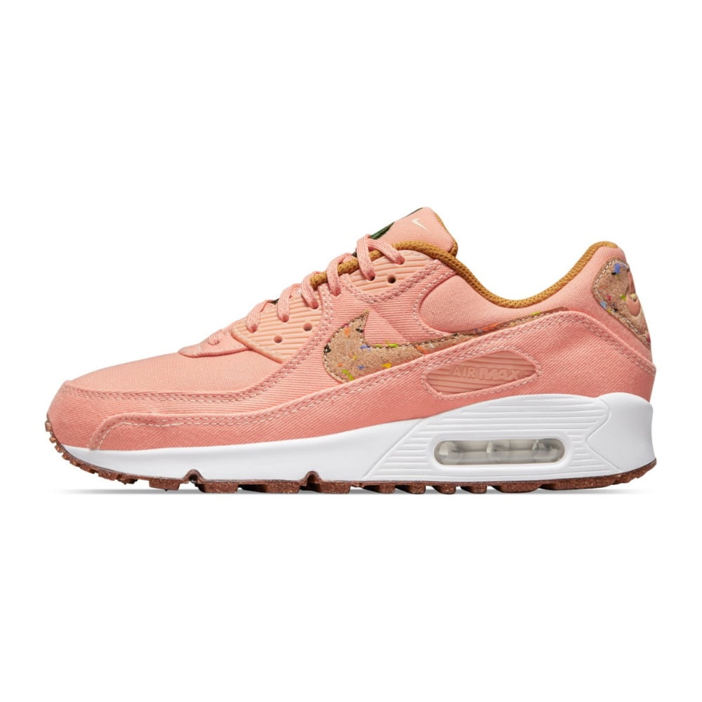 Tenis Nike Air Max 90 Coral Con Cafe Recycled Pack Nike DD0384 800 Bodega Aurrera en linea