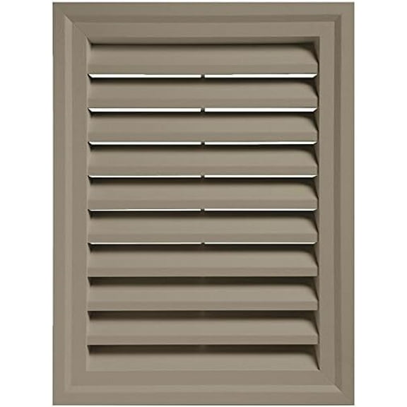 Ply Gem 18" x 24" Rectangular Clay Gable Attic Vent - 1 Each$$Tools & Hardware Other