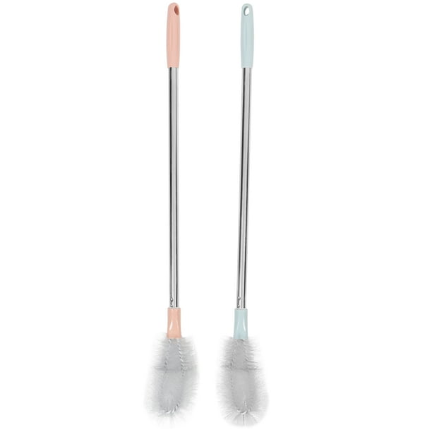 GOOHOCHY Cepillo para jarra de agua de 2 galones, cepillo de limpieza para cubos de agua, cepillo para jarra de agua de mango largo