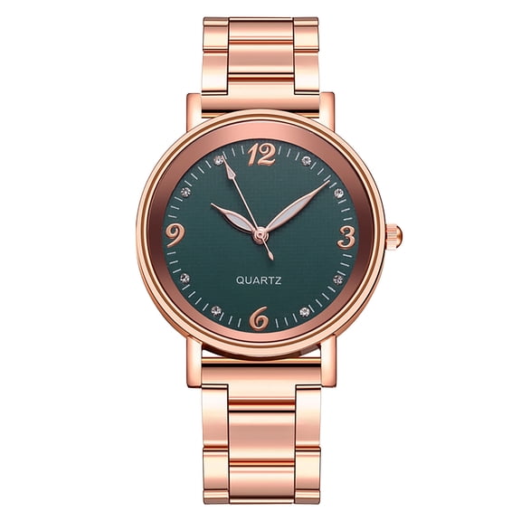 Luminous Watches Ladies Stainless Steel Band Quartz Watches High-End Watches,Quartz Movement Watches,Casual Watches