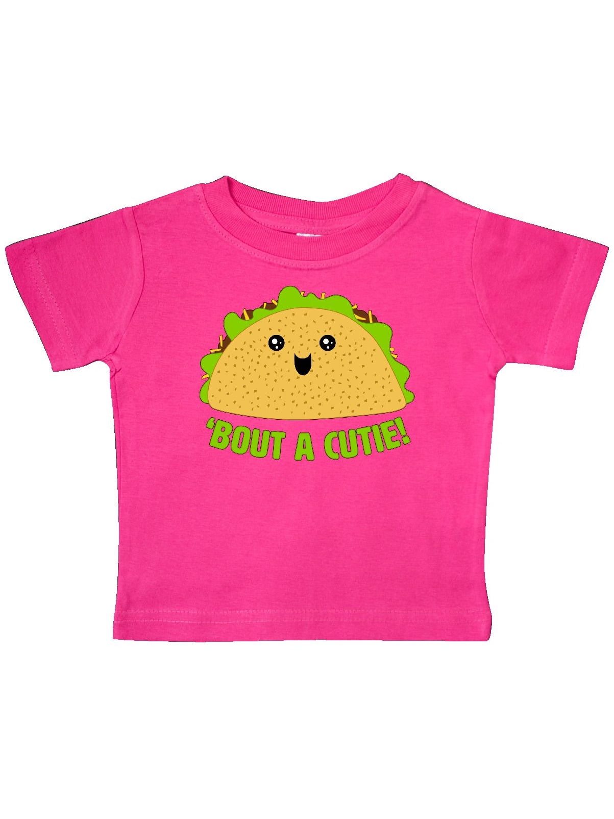 INKtastic Taco Bout a Cutie Cute Taco Pun Baby TShirt