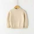thumbnail image 4 of Baby Girl Boy Knit Sweater Pullover Warm Sweatshirt Long Sleeve Shirt Tops Knitted Fall Winter Clothes for Kids, 4 of 4
