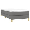 thumbnail image 3 of vidaXL Bed Frame Platform Bed Mattress Foundation Bedroom Furniture Fabric, 3 of 8