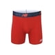 thumbnail image 3 of Calzoncillos tipo bóxer New Balance 6 para hombre, paquete de 3 unidades, color rojo y negro, talla L, 3 of 5