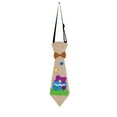 thumbnail image 1 of Nœud Papillon pour Enfants 复活节 Design Lapin et Poussin Tissu Pailleté Sangle de Cou Réglable 9,84 Po x 3,07 Po, 1 of 6