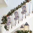 thumbnail image 5 of Lsque 18 Inches Antique Vintage Teapot Coffee Grinder Pattern Christmas Stockings Hanging Ornaments,Knitted Xmas Fireplace Hanging Stocking,Holiday Decoration, 5 of 8