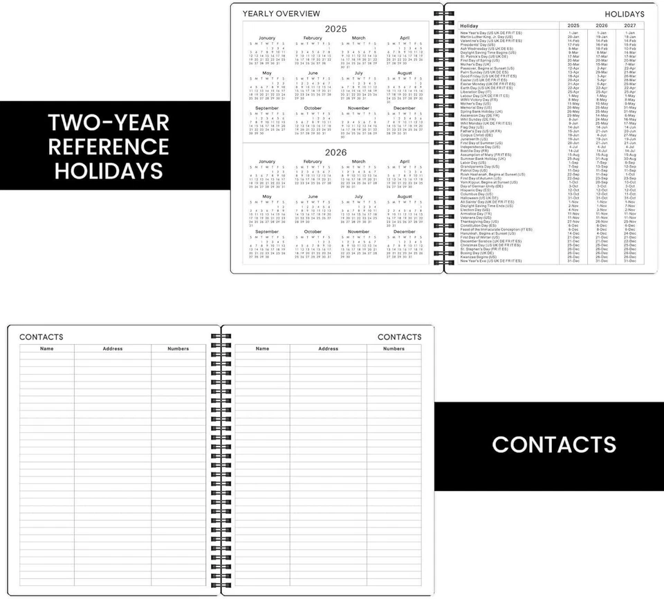2025 Planner – 2025 Planner Weekly And Monthly, Jan. 2025 - Dec. 2025, 8" X 10"