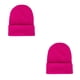 thumbnail image 4 of Guardurnaity Beanie Hats Gorros de punto Gorro ajustable Color caramelo Térmico Multifuncional A prueba de viento Accesorios para el cabello Rosa roja Rosa roja 2piezas Guardurnaity CBP264999, 4 of 5