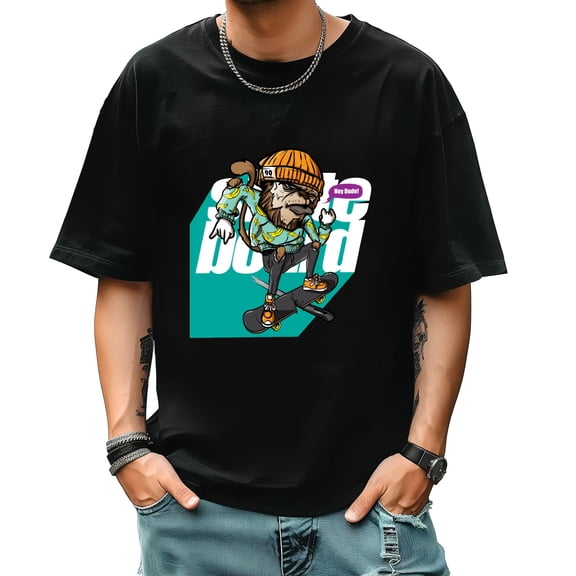 Men's Short Sleeve Graphic T shirt Collection Summer New Trend Sports Shirt Select