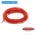 thumbnail image 2 of Silicona Cable 28AWG 28 Calibre Flexible Estañado Cobre Estándar Alta-Temperatura Conexión Cable Rojo 15 m/49,2 Pies para Coche Modelo Manipulador Electrodomésticos Aparatos, 2 of 7