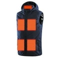 thumbnail image 2 of LYXSSBYX Heated Vest for Men and Women Outdoor Warm Clothing Heated For Riding Skiing Fishing Charging Via Heated Coat, 2 of 6
