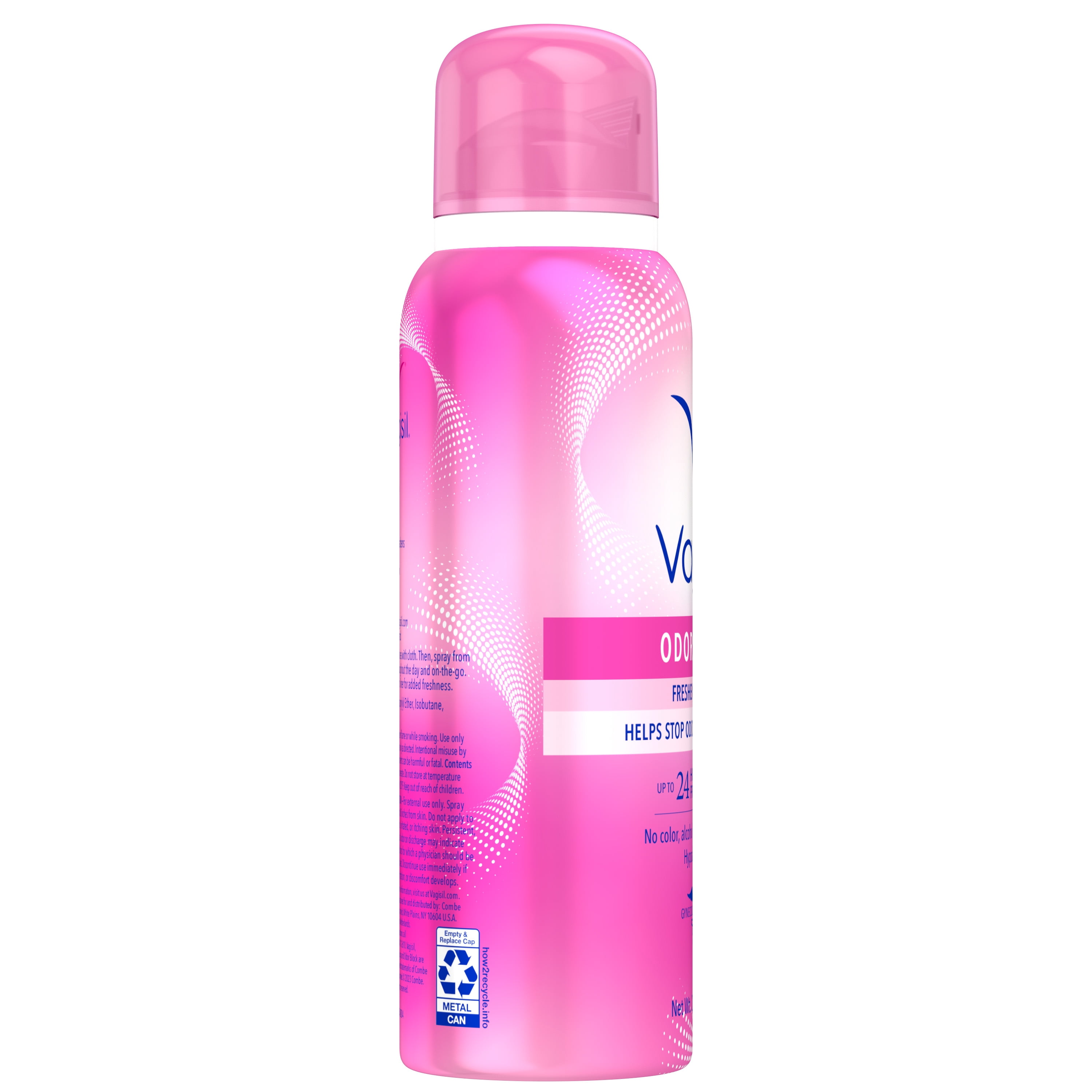 (3 pack) Vagisil Odor Block Freshening Spray for Feminine Hygiene, Gynecologist Tested, Hypoallergenic, 2.6 oz