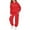 Red, variant on SGMVNU Girls Sweatsuit 2 Piece Outfits Boys Pullover Hoodie and Sweatpants with Pockets Fall Winter Outfits for Kids, Size 11-12 Years, Red