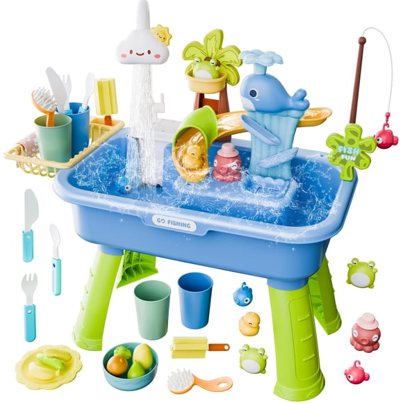 Mesa de agua Cosminy 2026 con fregadero y bomba para niños