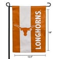 thumbnail image 2 of Texas Longhorns 12.5" x 18" Embellish Garden Flag, 2 of 2
