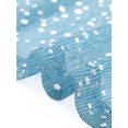 thumbnail image 5 of INSPIRAR CHIC Top Sheer de Mujeres para Halloween y Navidad con Brillo, Cuello Alto, Chaqueta Cortada, Color Azul Lago, 5 of 5