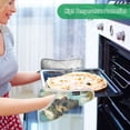 thumbnail image 7 of Two Pieces Of Square Heat Insulation Pad Oven Mitts 7x9.8 Inch Oven Microwave Kitchen Cooking Baking Super Cool Stone, 7 of 7