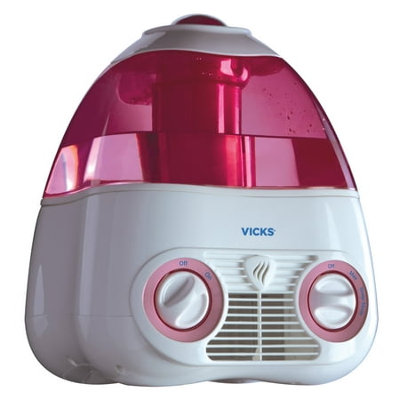 Vicks Starry Night Cool Mist Humidifier, V3700M, Pink