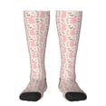 thumbnail image 2 of Picia Women Crew Soft Moisture-wicking Socks Rabbit Pattern Design Cotton Socks, One Size fit All, 2 of 9