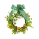 thumbnail image 2 of Uuiauoio Easter Wreath for Front Door Easter Eggs Sign Kitchen Cabinet wreaths Spring Flower Decorations with Ribbon Bow for Window Home Table Centerpiece Farmhouse Decor, 2 of 6