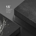 thumbnail image 4 of wall26 Canvas Print Wall Art Black &amp; White Grayscale Raining Soccer Field Soccer Ball Sports Fitness Photography Realism Decorative Scenic Multicolor for Living Room, Bedroom, Office - 32x48, 4 of 5