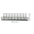 thumbnail image 2 of LOLIPPYY 1 Set of Under Desk Wire Rack Black Simple Design for Adults, 2 of 8