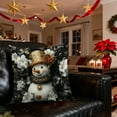 thumbnail image 1 of Christmas Pillow Cover Holiday Decoration Polyester Cushion Case for Sofa Bed Living Room Seasonal Home Decor Throw Pillow Cover, 1 of 6